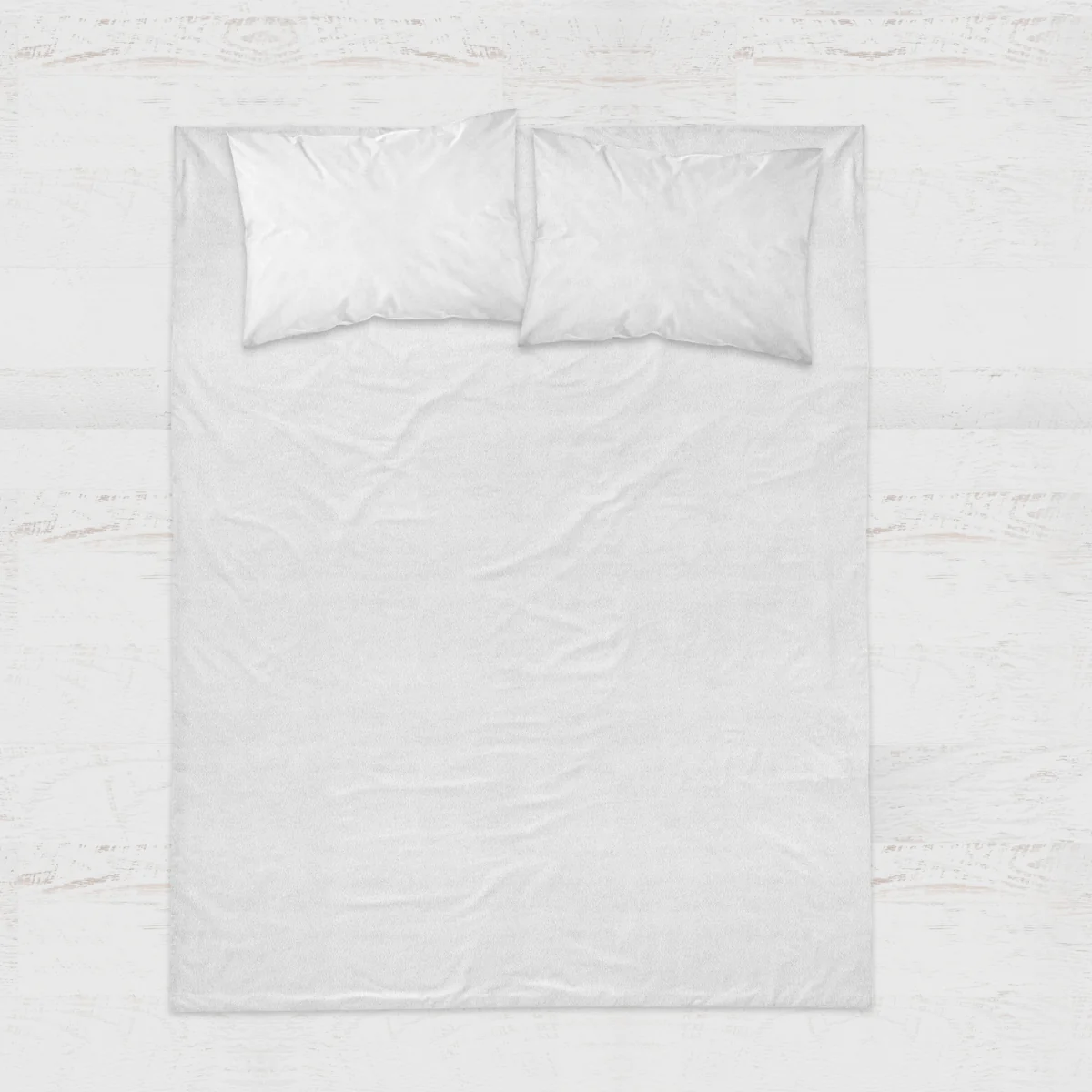Drap de flanelle Premium Blanc - Image 5