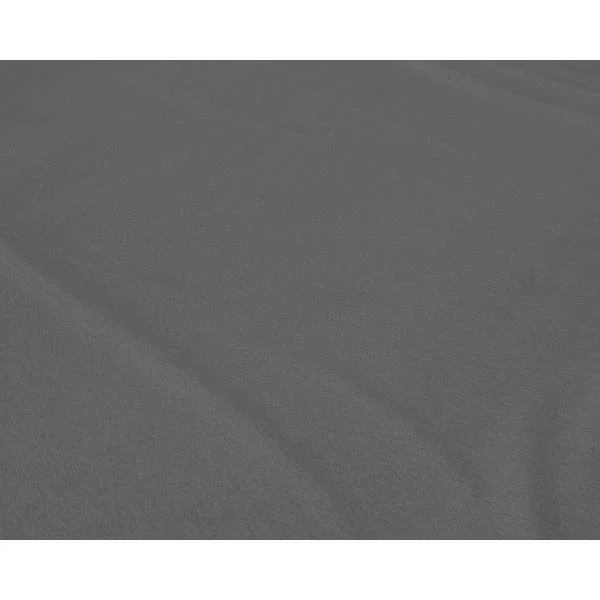 Drap-housse Basic Flanelle Anthracite - Image 2