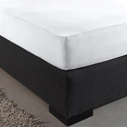 Drap-housse Double Jersey Blanc - Image 3