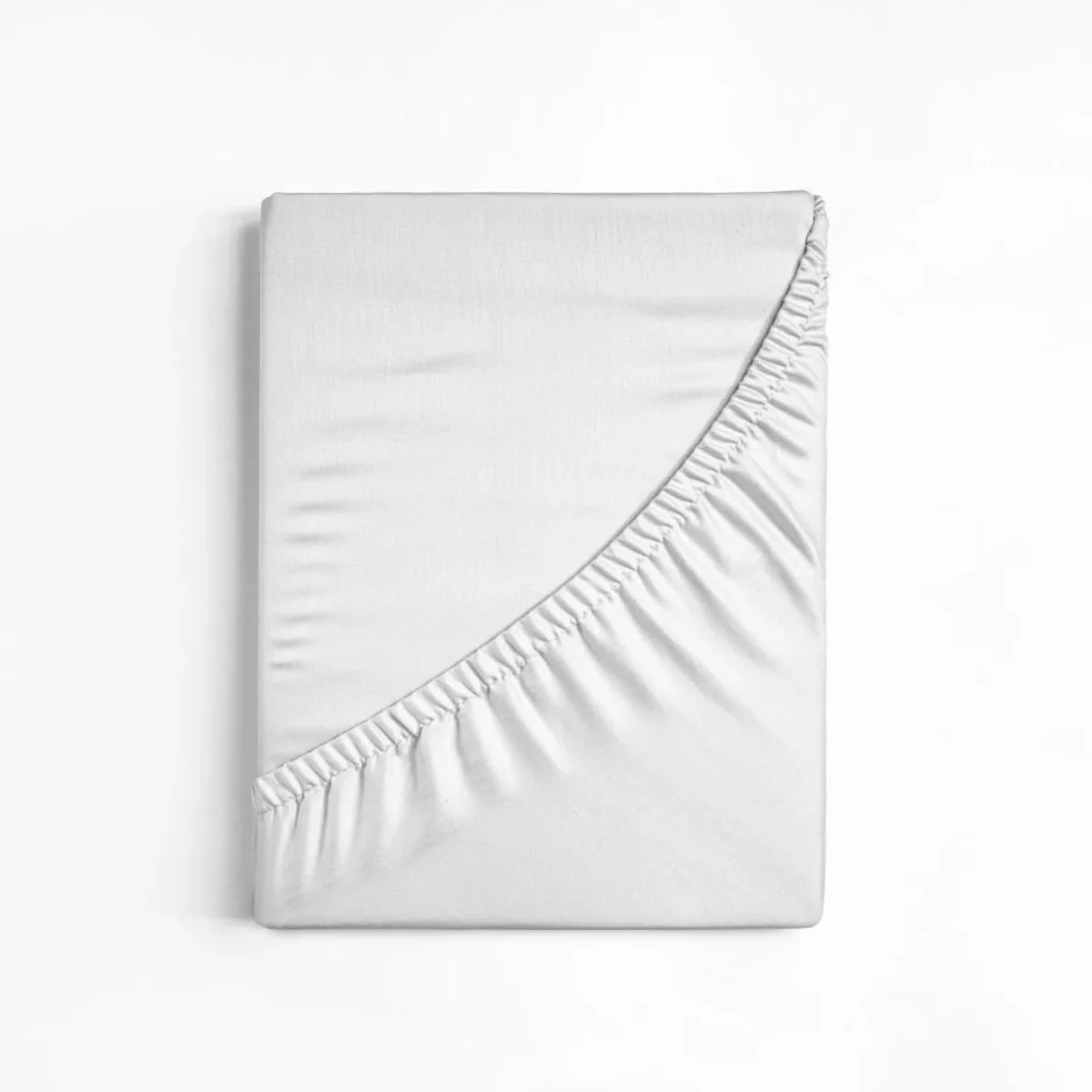 Drap-Housse en Coton Blanc
