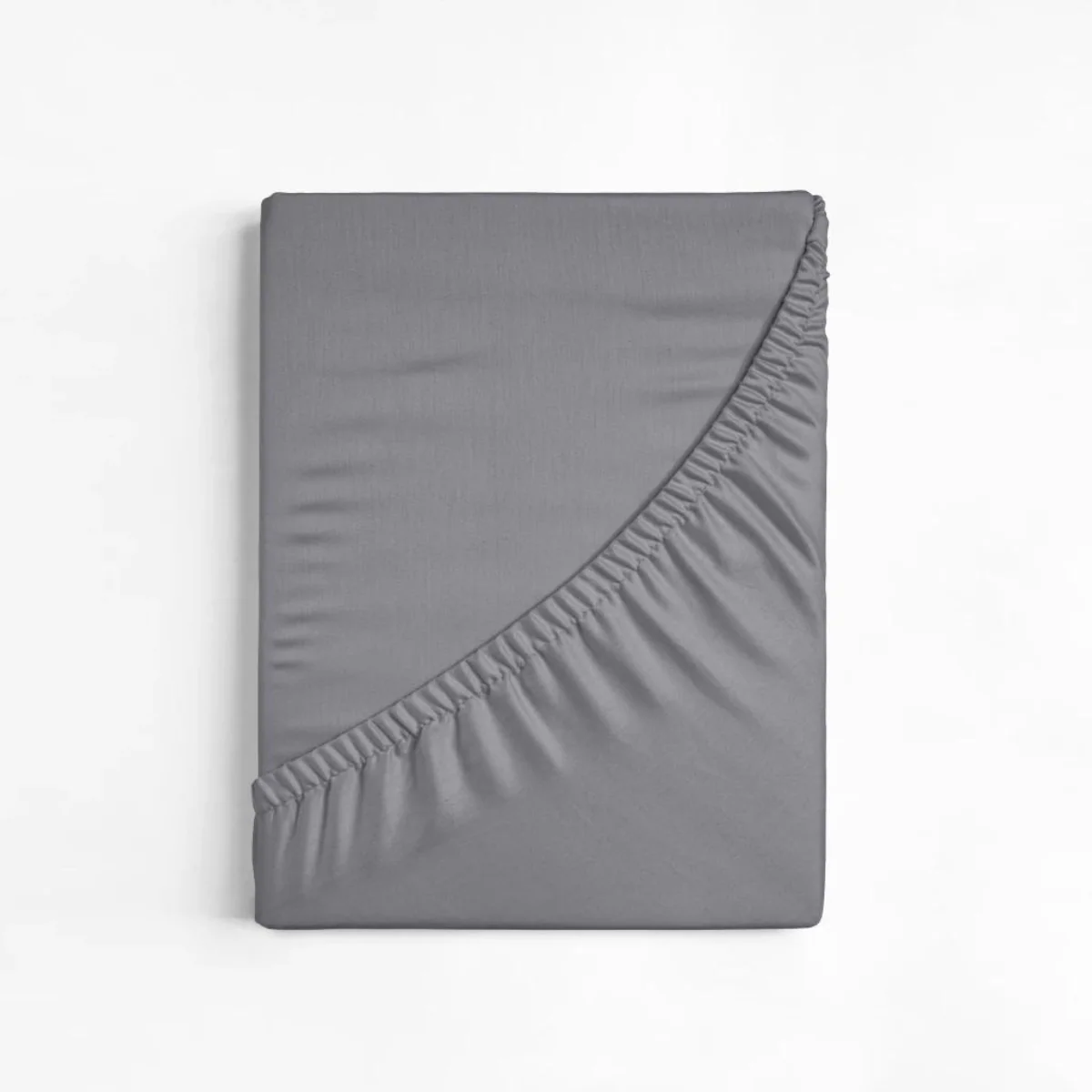 Drap-Housse en Coton Gris