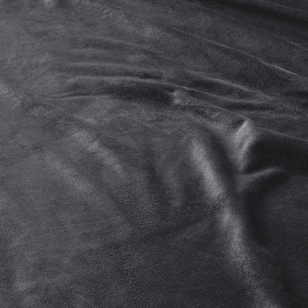 Drap-housse en Velours Anthracite - Image 5