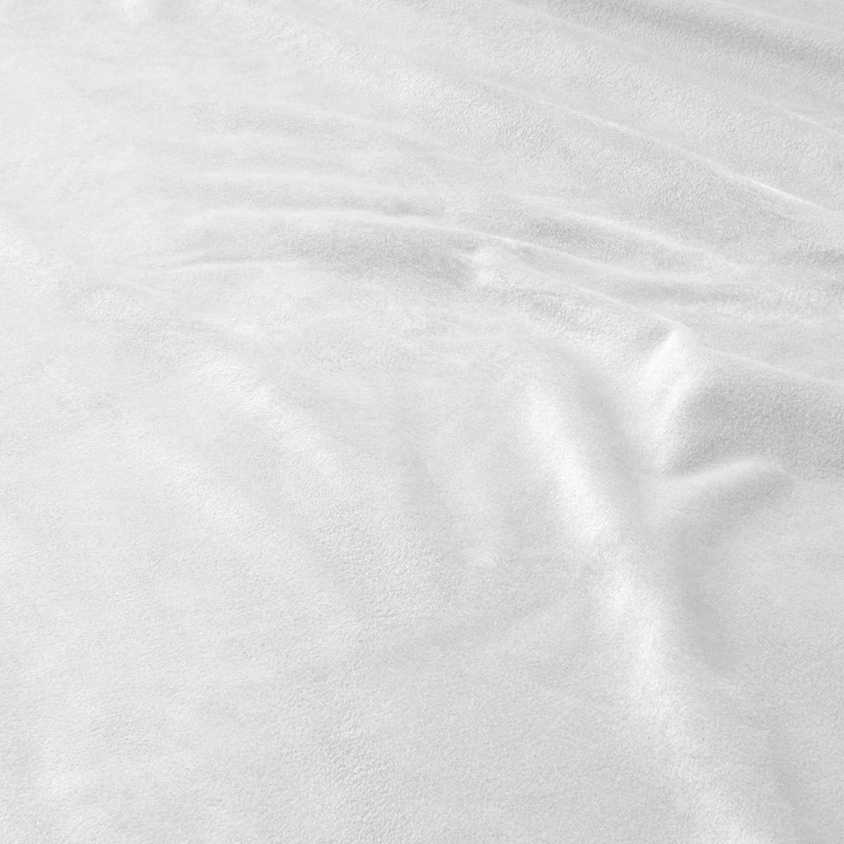 Drap-housse en Velours Blanc - Image 6
