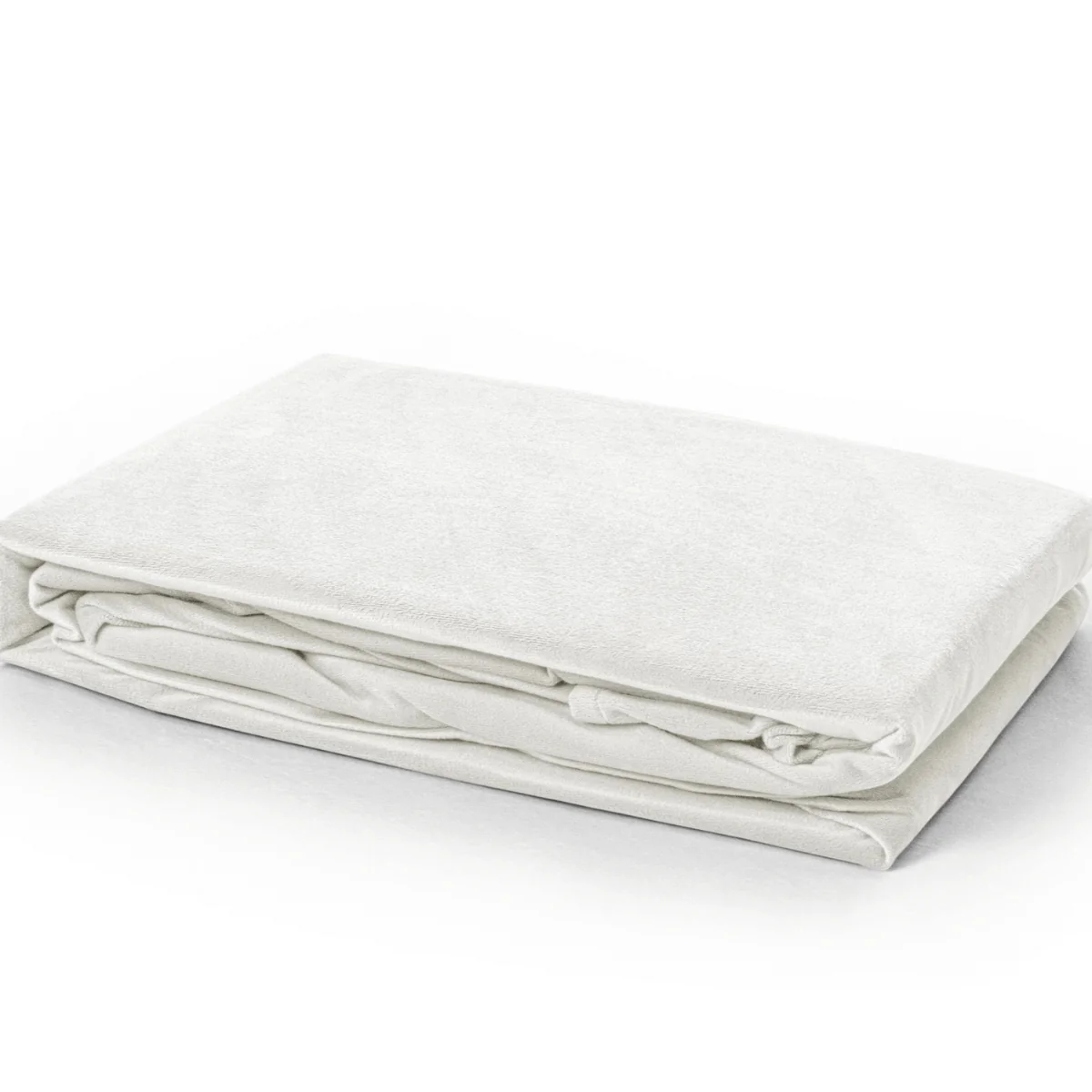 Drap-housse en Velours Crème - Image 8