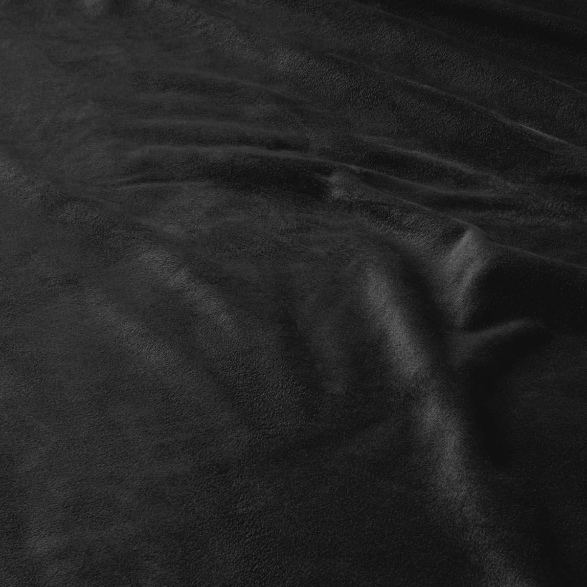 Drap-housse en Velours Noir - Image 6