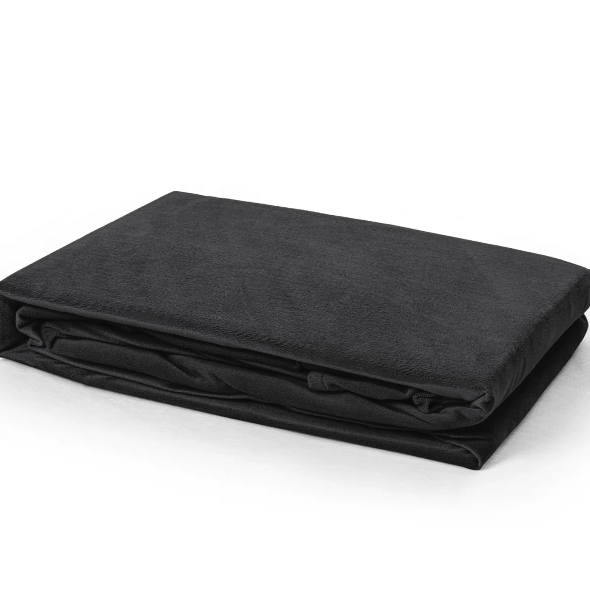 Drap-housse en Velours Noir - Image 9