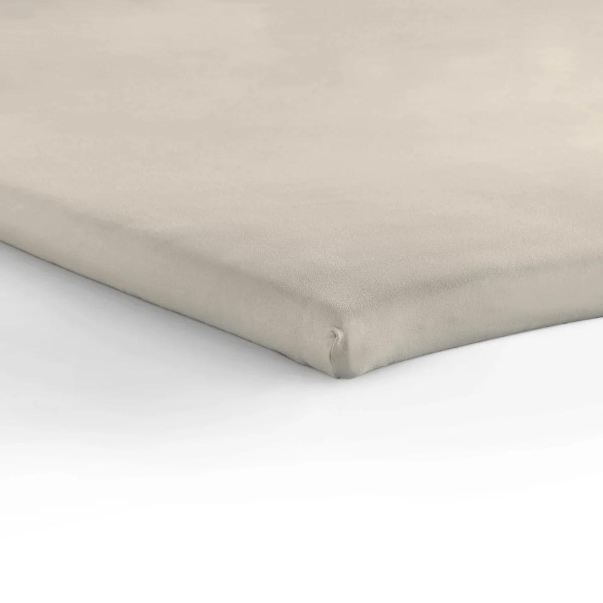 Drap-housse Jersey Topper Crème - Image 5