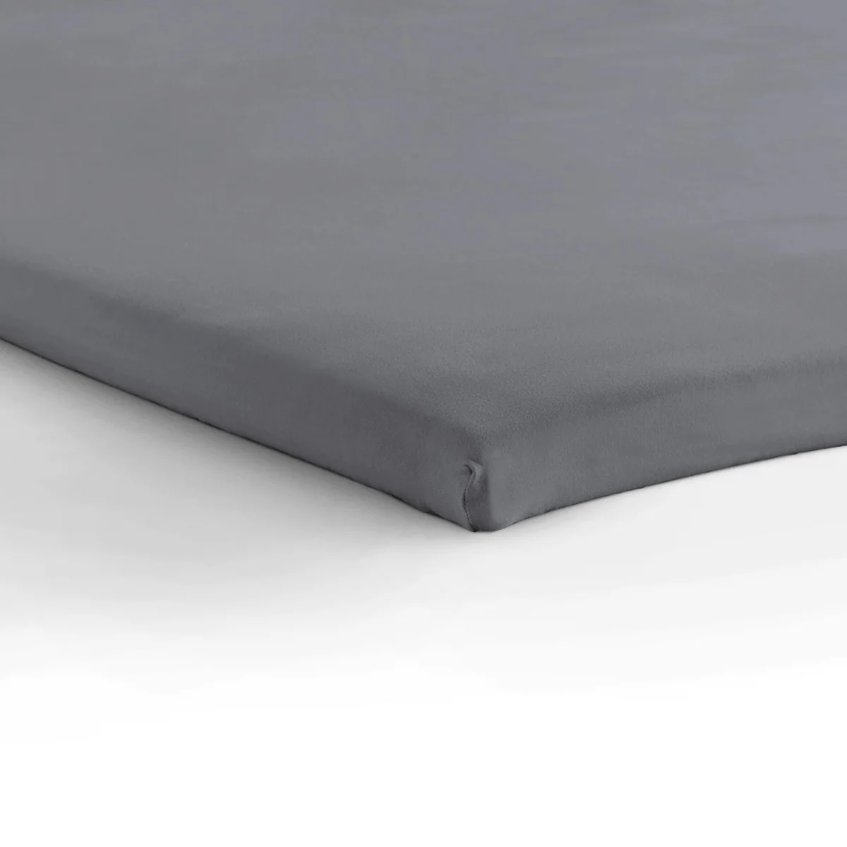 Drap-housse Jersey Topper Gris - Image 6
