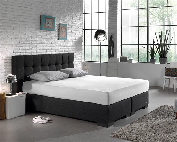 Drap-housse Simple Jersey Blanc - Image 5