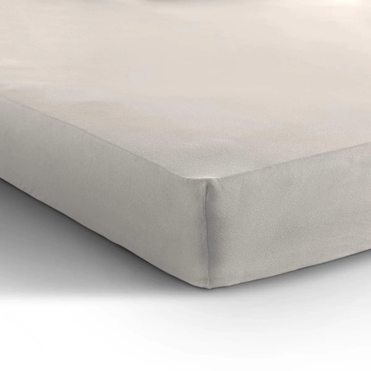 Drap-housse Simple Jersey Crème - Image 5