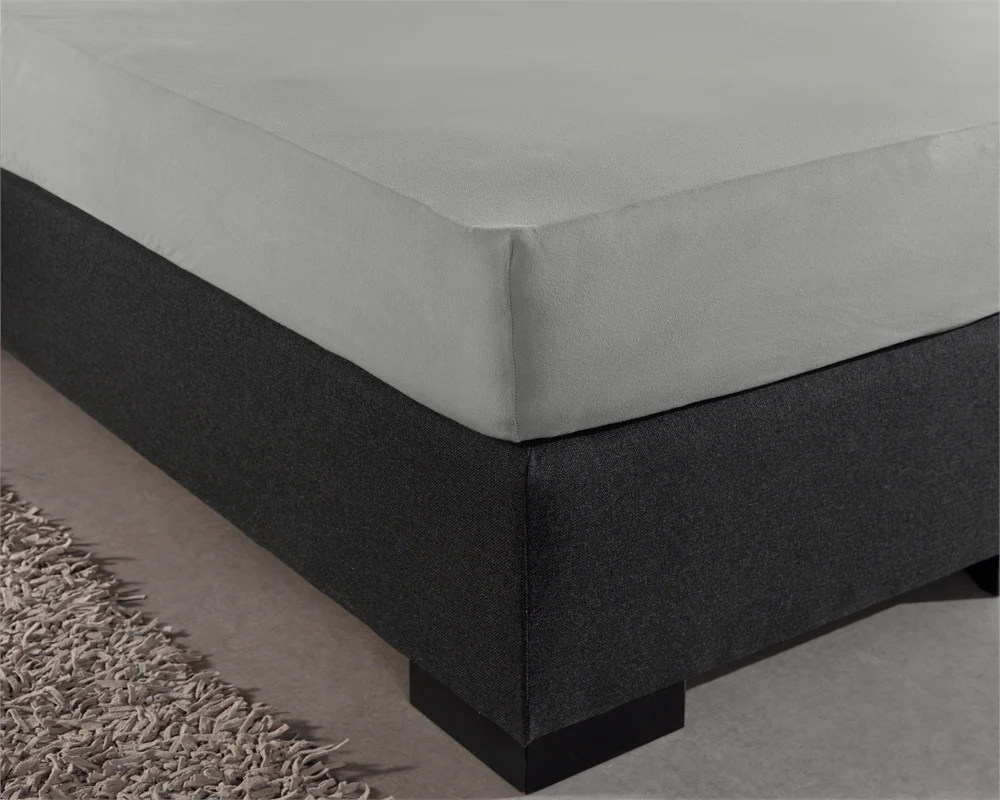 Drap-housse Simple Jersey Gris - Image 3