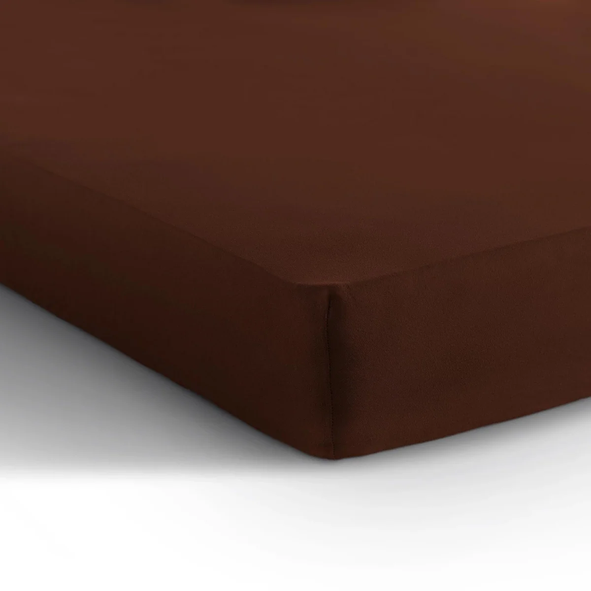 Drap-housse Simple Jersey Marron - Image 4
