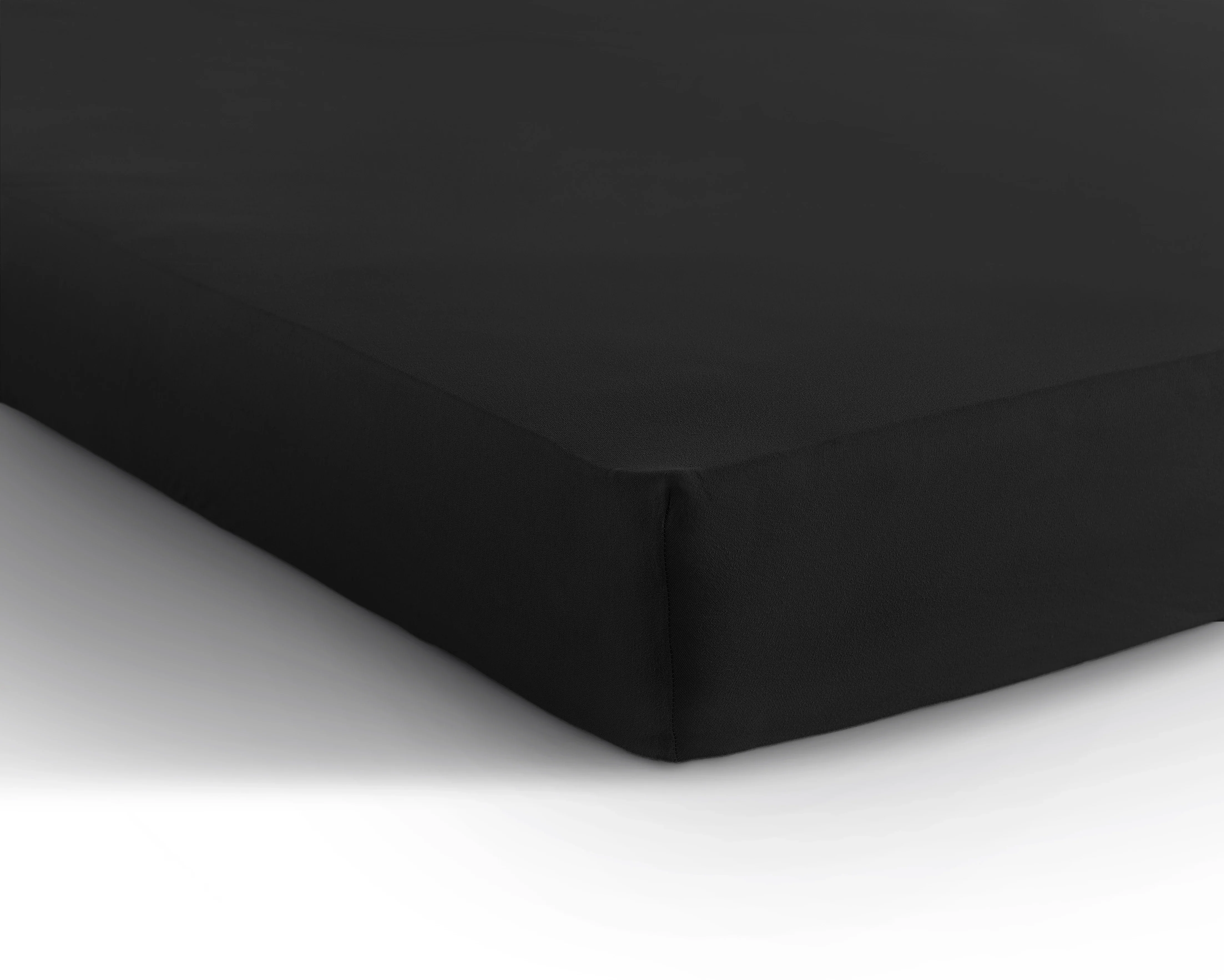 Drap-housse Simple Jersey Noir - Image 4