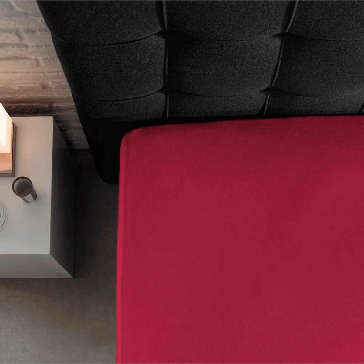 Drap-housse Simple Jersey Rose Vif - Image 5