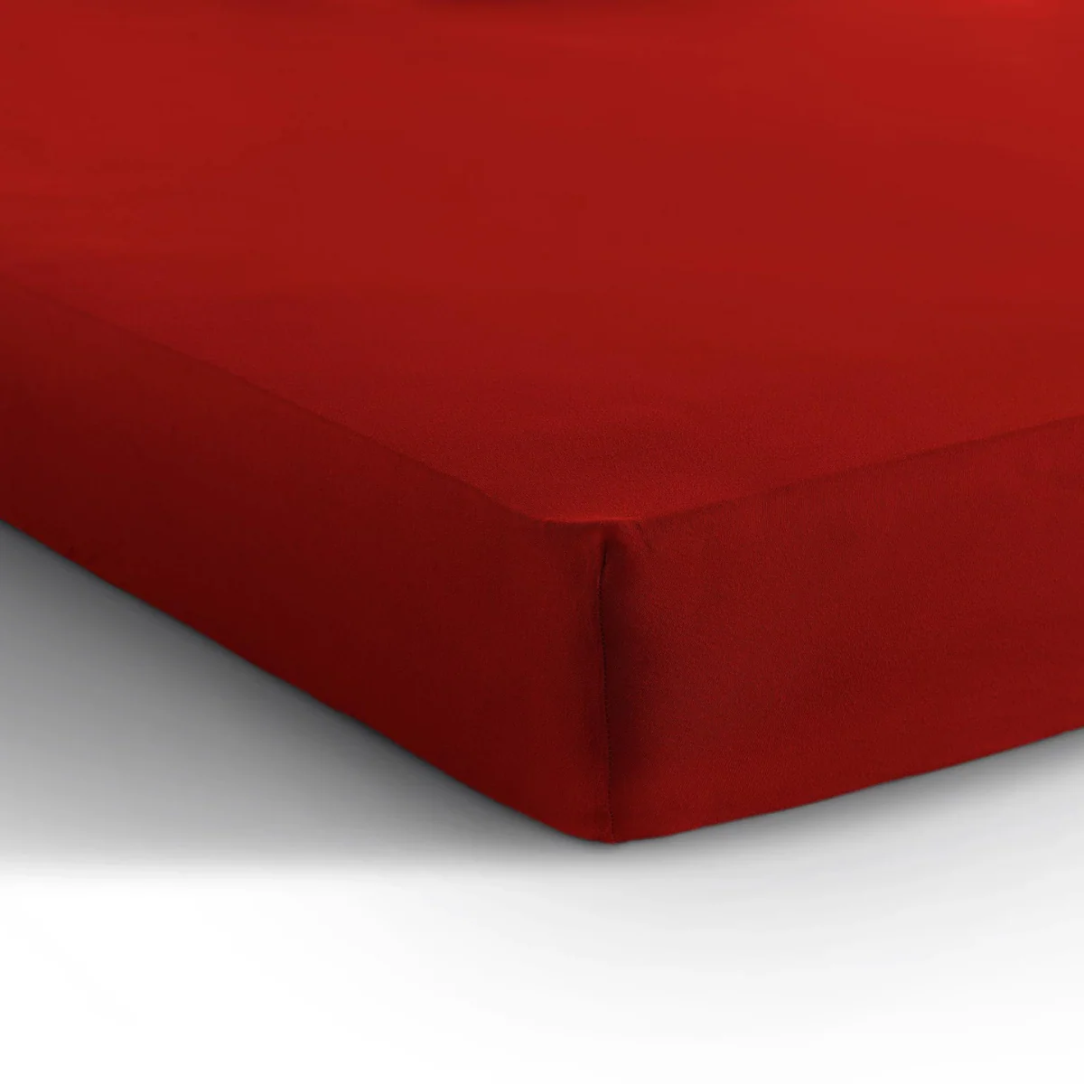 Drap-housse Simple Jersey Rouge - Image 7