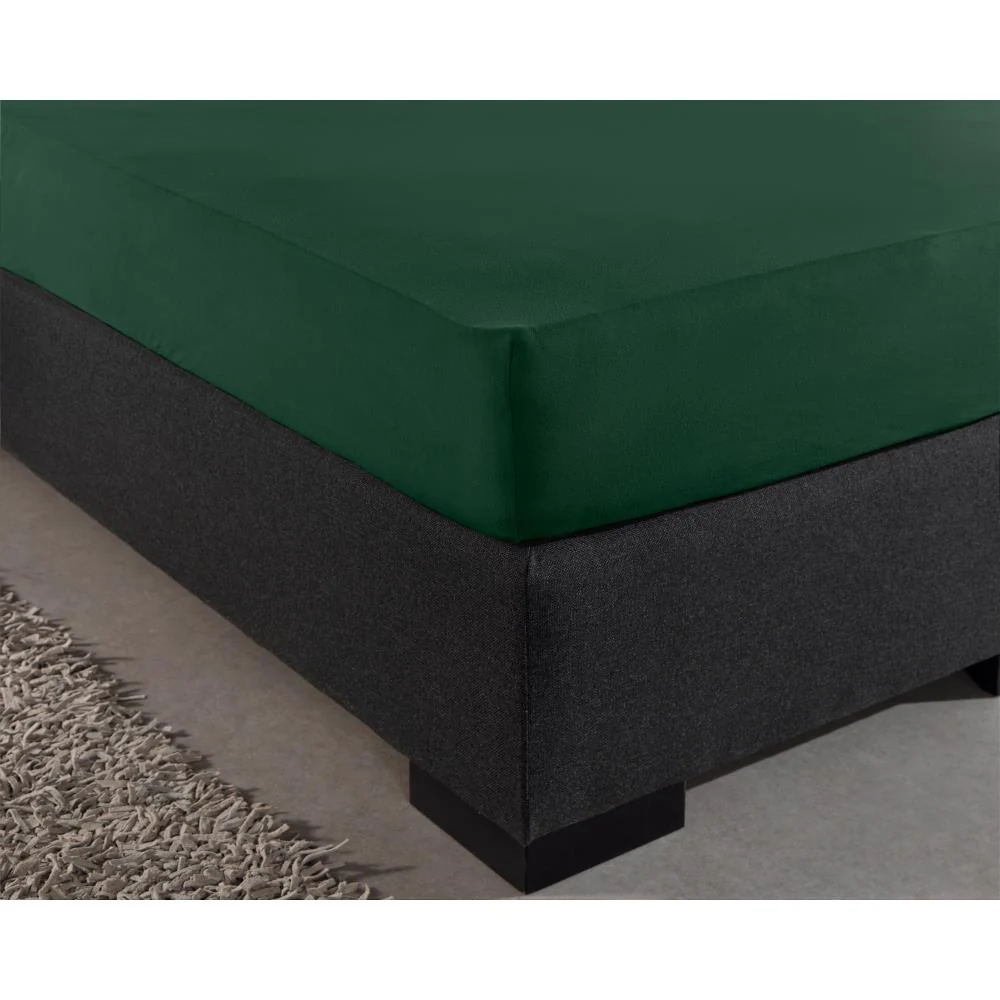 Drap-housse Simple Jersey Vert Botanique - Image 4