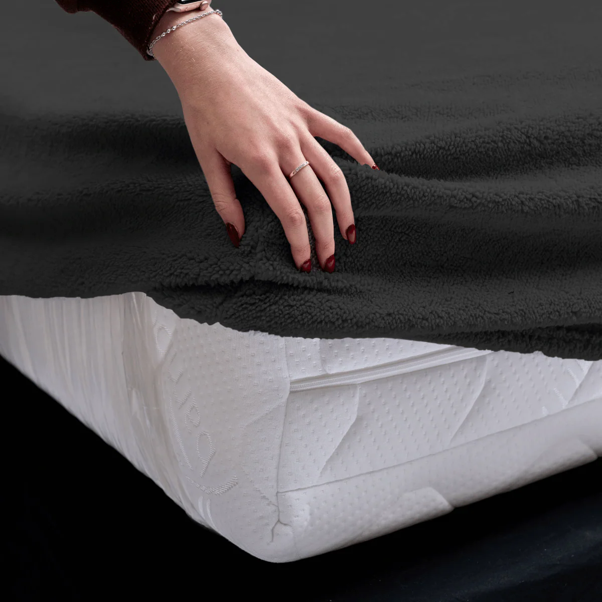 Drap-housse Teddy Anthracite - Image 3
