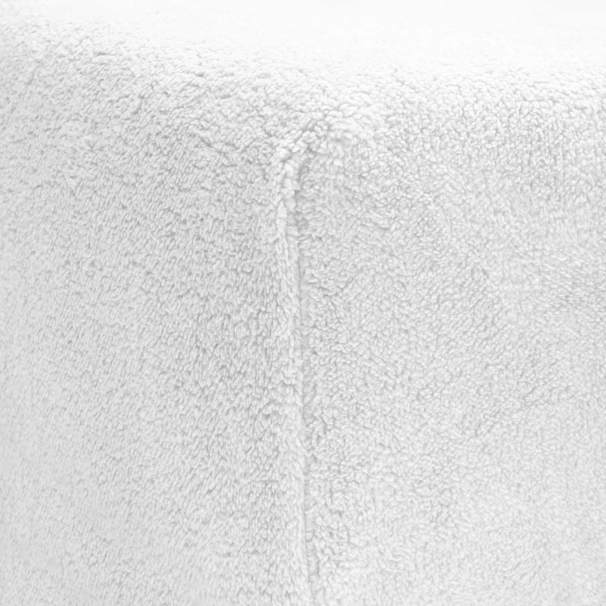 Drap-housse Teddy Blanc - Image 5
