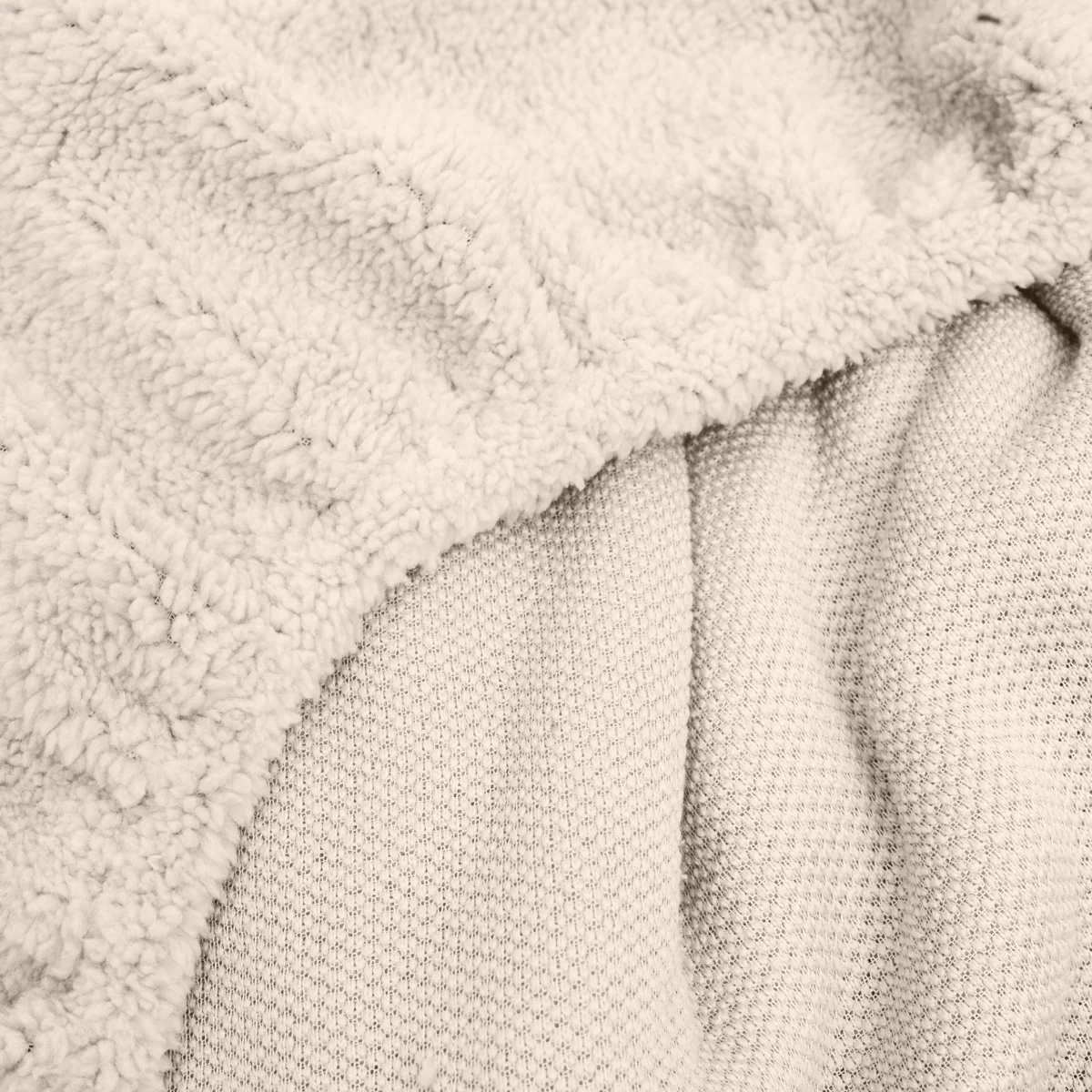 Drap-housse Teddy Crème - Image 3