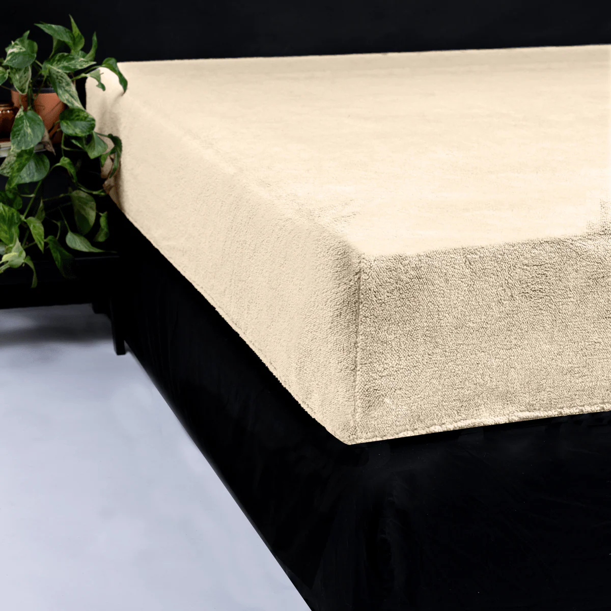 Drap-housse Teddy Taupe - Image 8