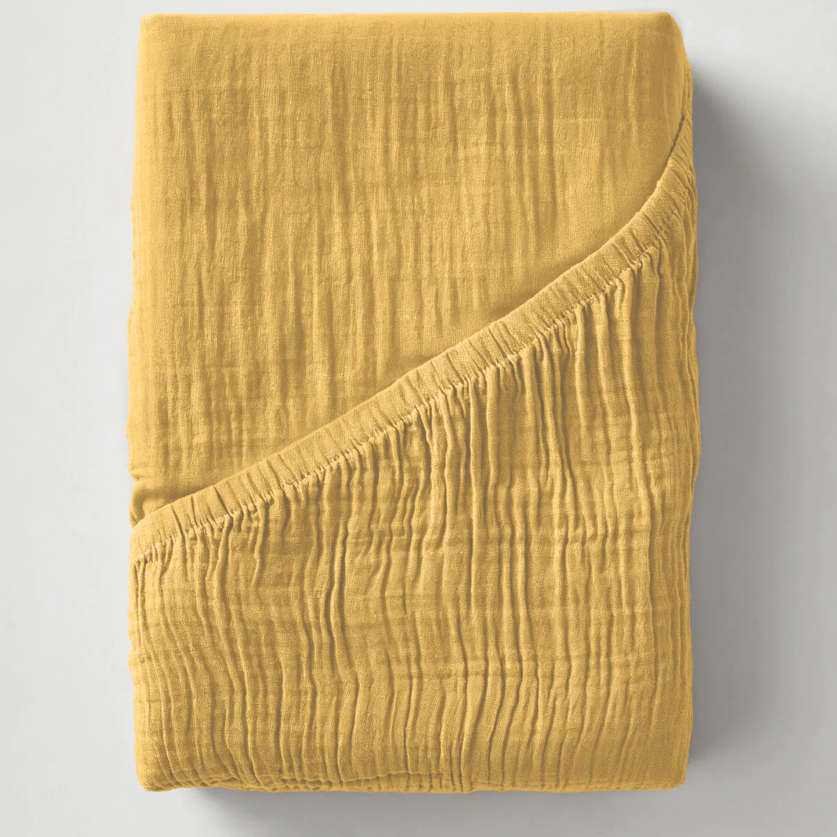 Mousseline Drap-Housse - Ocre-jaune - Image 6
