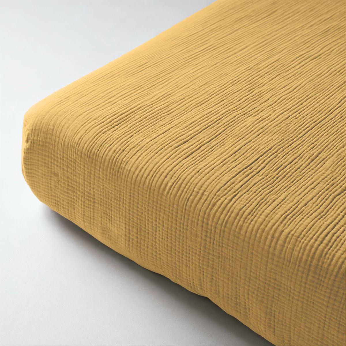 Mousseline Drap-Housse - Ocre-jaune - Image 7