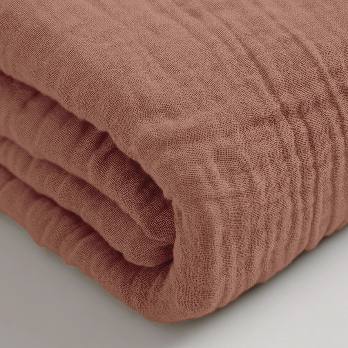 Mousseline Drap-Housse - Rose Poudré - Image 6