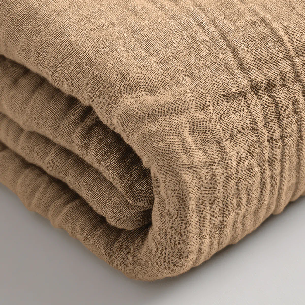 Mousseline Drap-Housse - Taupe - Image 5