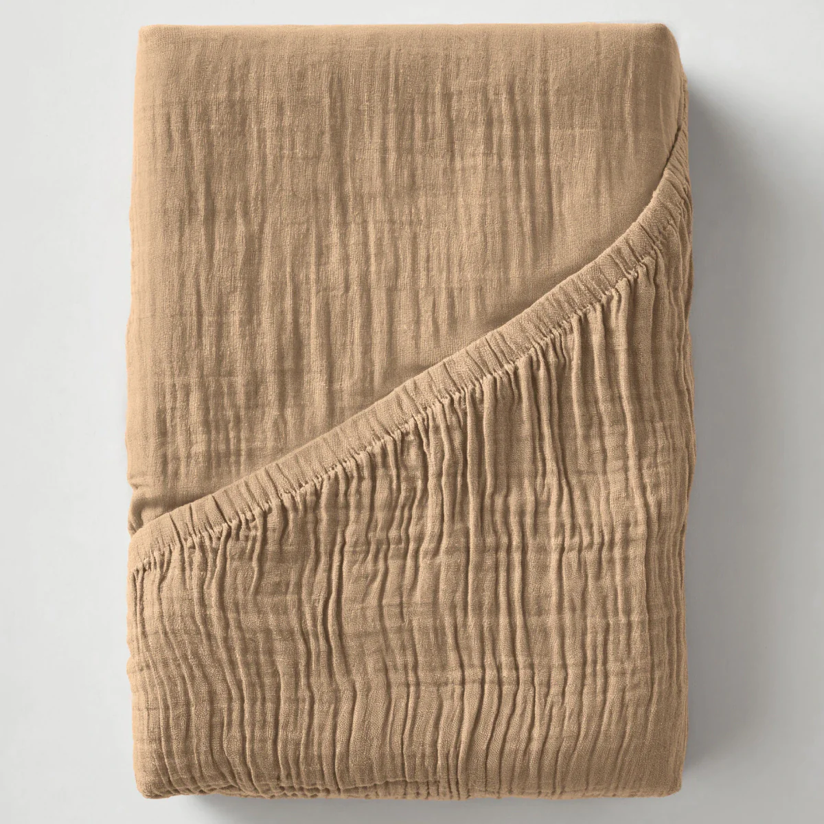 Mousseline Drap-Housse - Taupe - Image 7