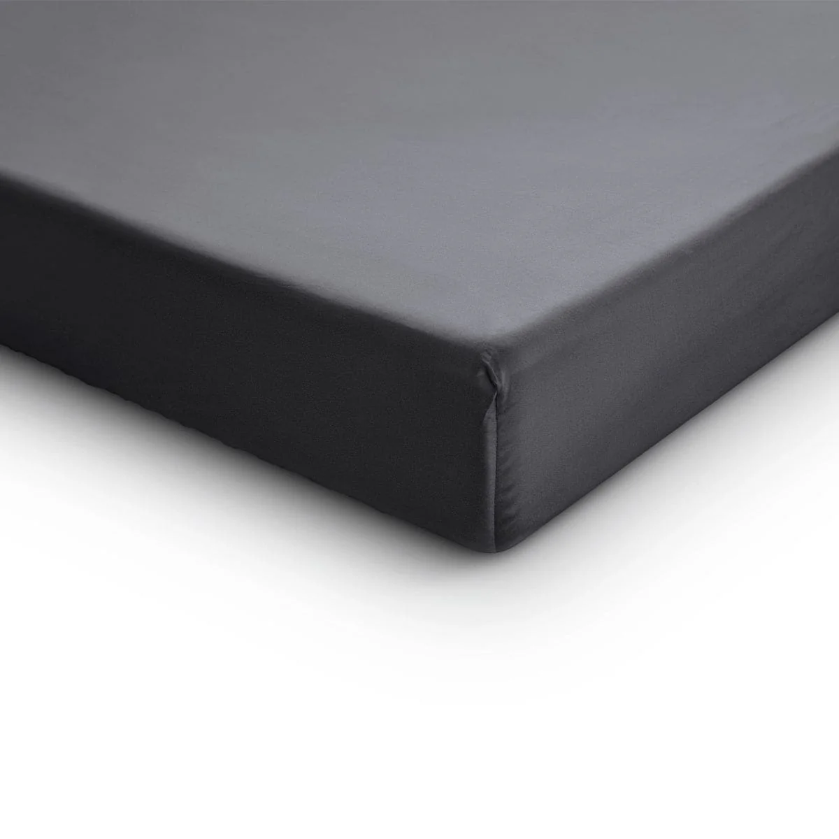 Primaviera Drap-housse Satin Deluxe Anthracite - Image 5