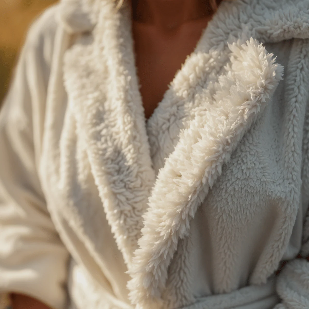 Robe de Chambre Teddy - Beige - Image 7