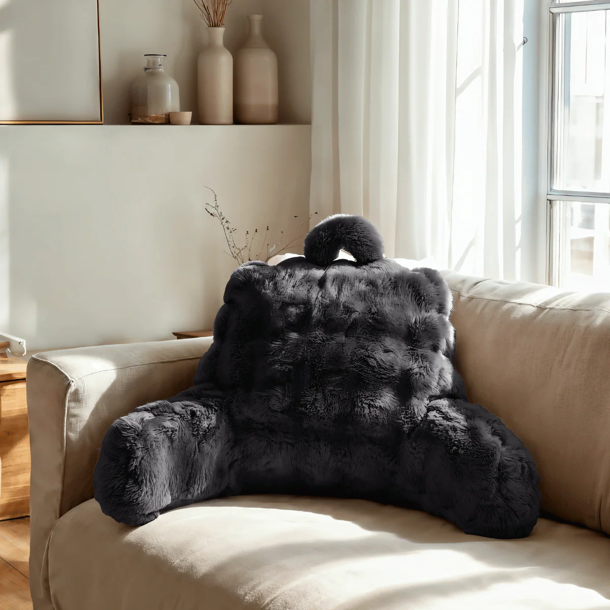 Zelesta Bedrest Pompom - Anthracite - Image 3