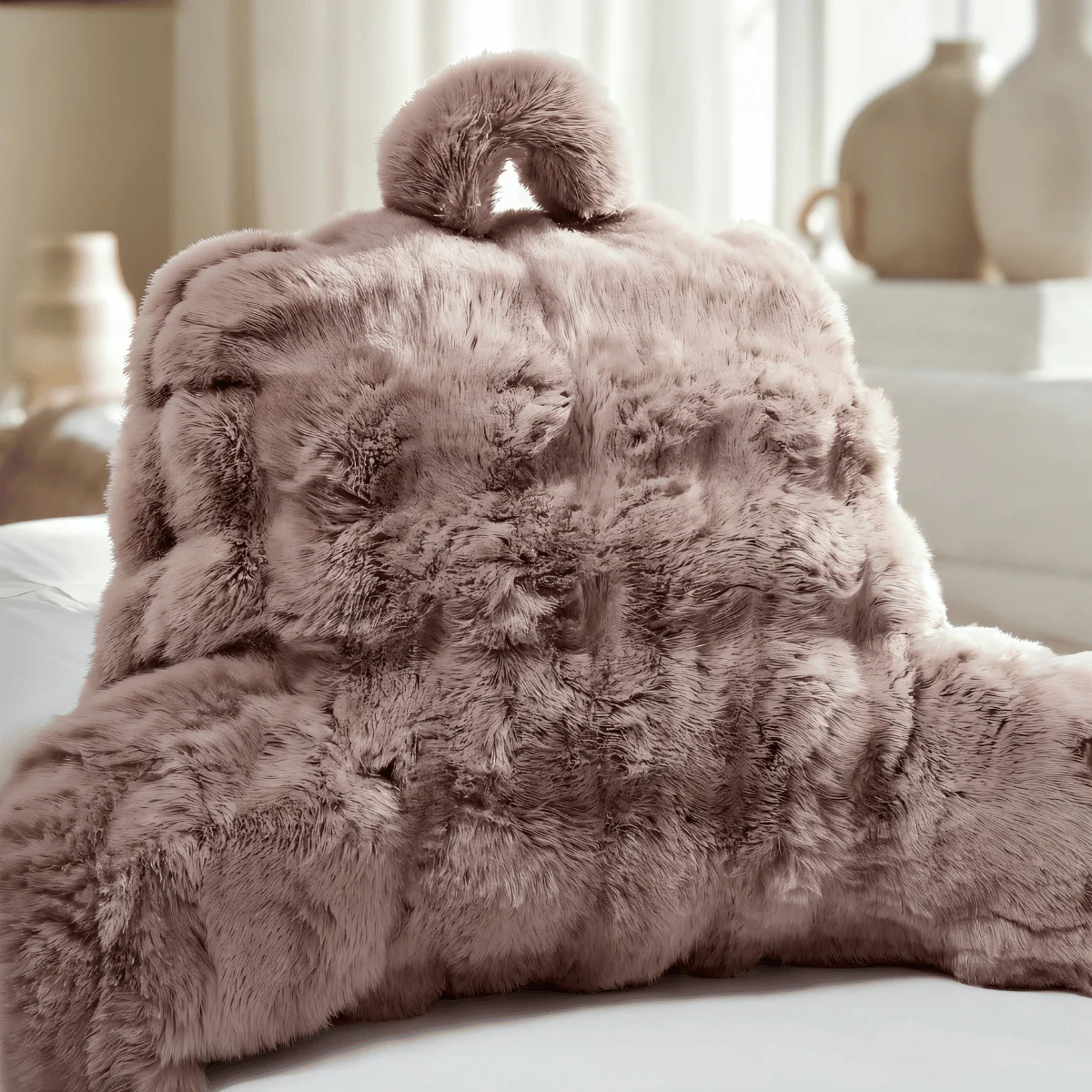 Zelesta Bedrest Pompom - Taupe - Image 8