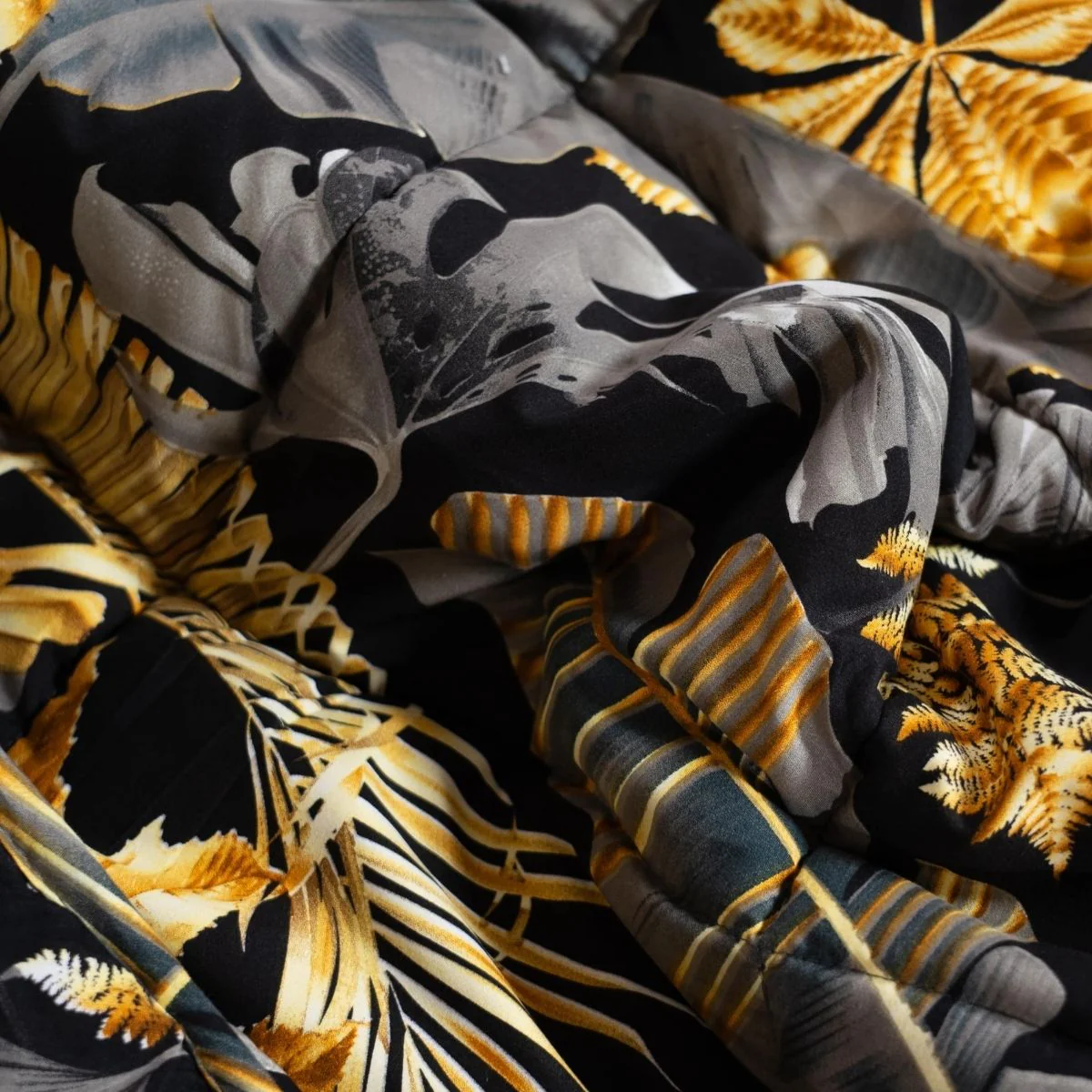Zelesta Comfort Design Couette Été - Feuilles Dorées - Image 10