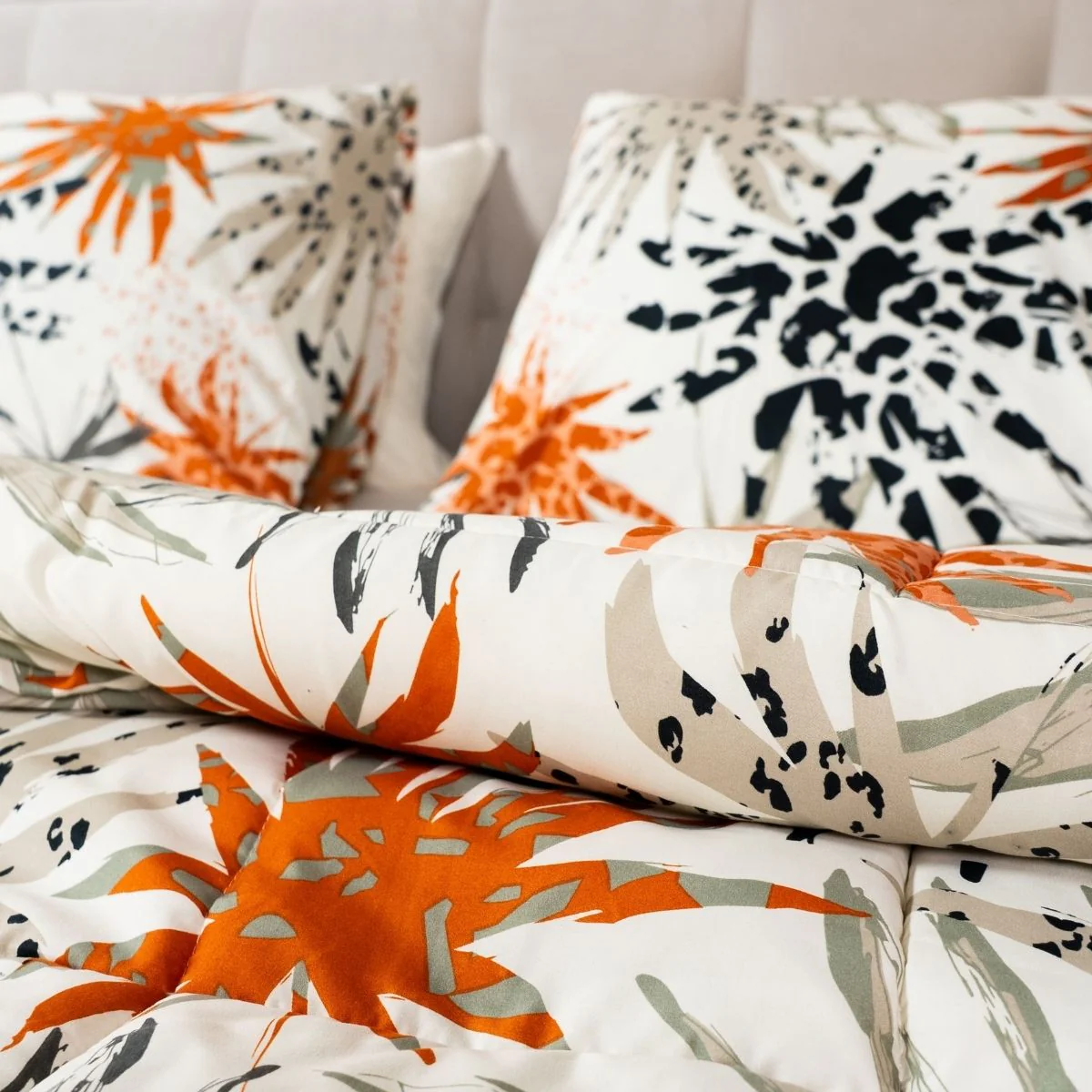 Zelesta Comfort Design Couette Été - Jungle Orange - Image 7