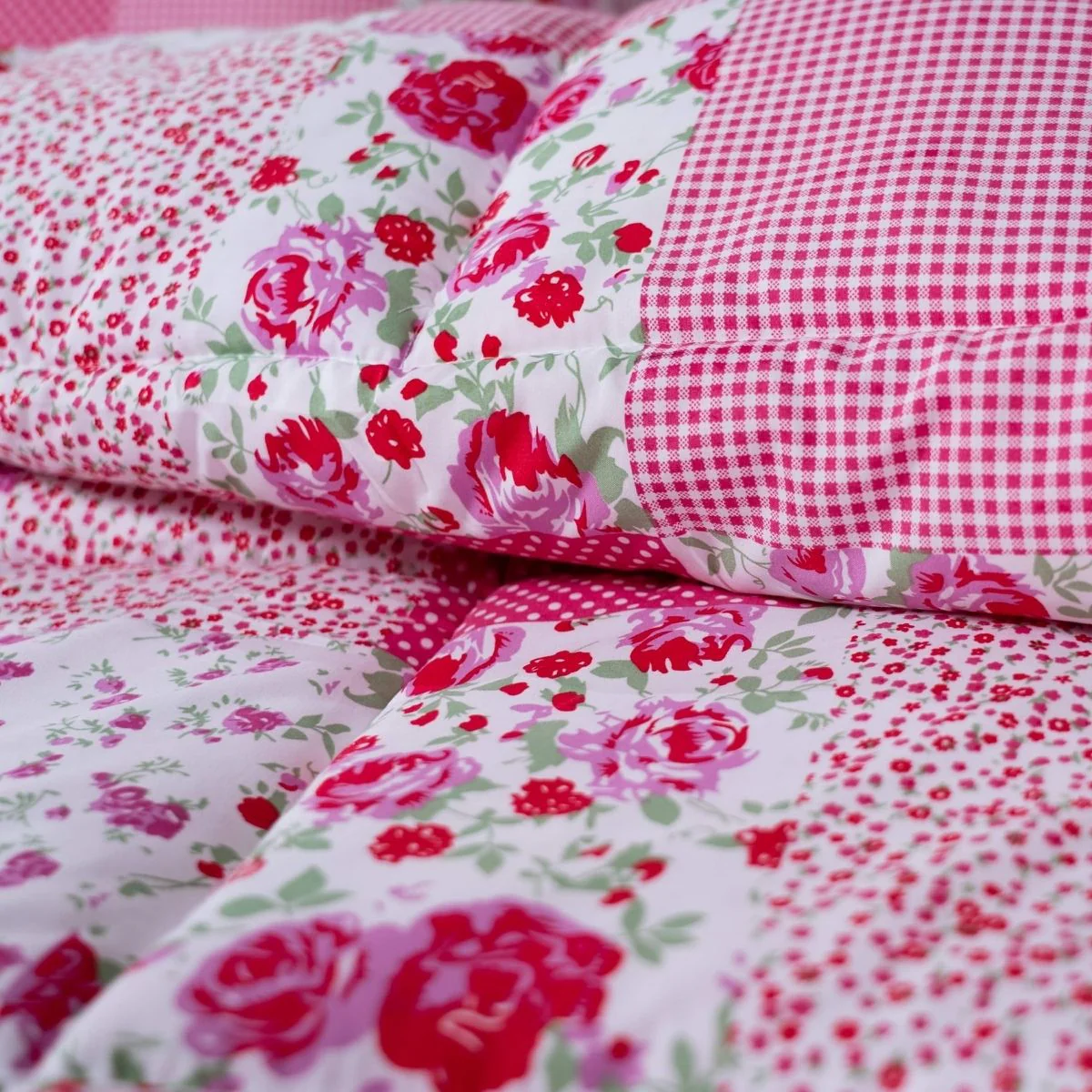 Zelesta Comfort Design Couette Été - Patchwork Rose - Image 8