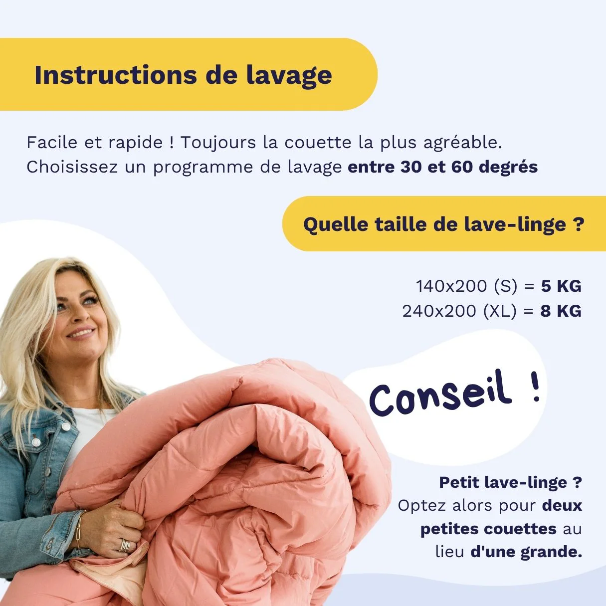 Zelesta Comfort Design Couette Été - Patchwork Coeurs - Image 6