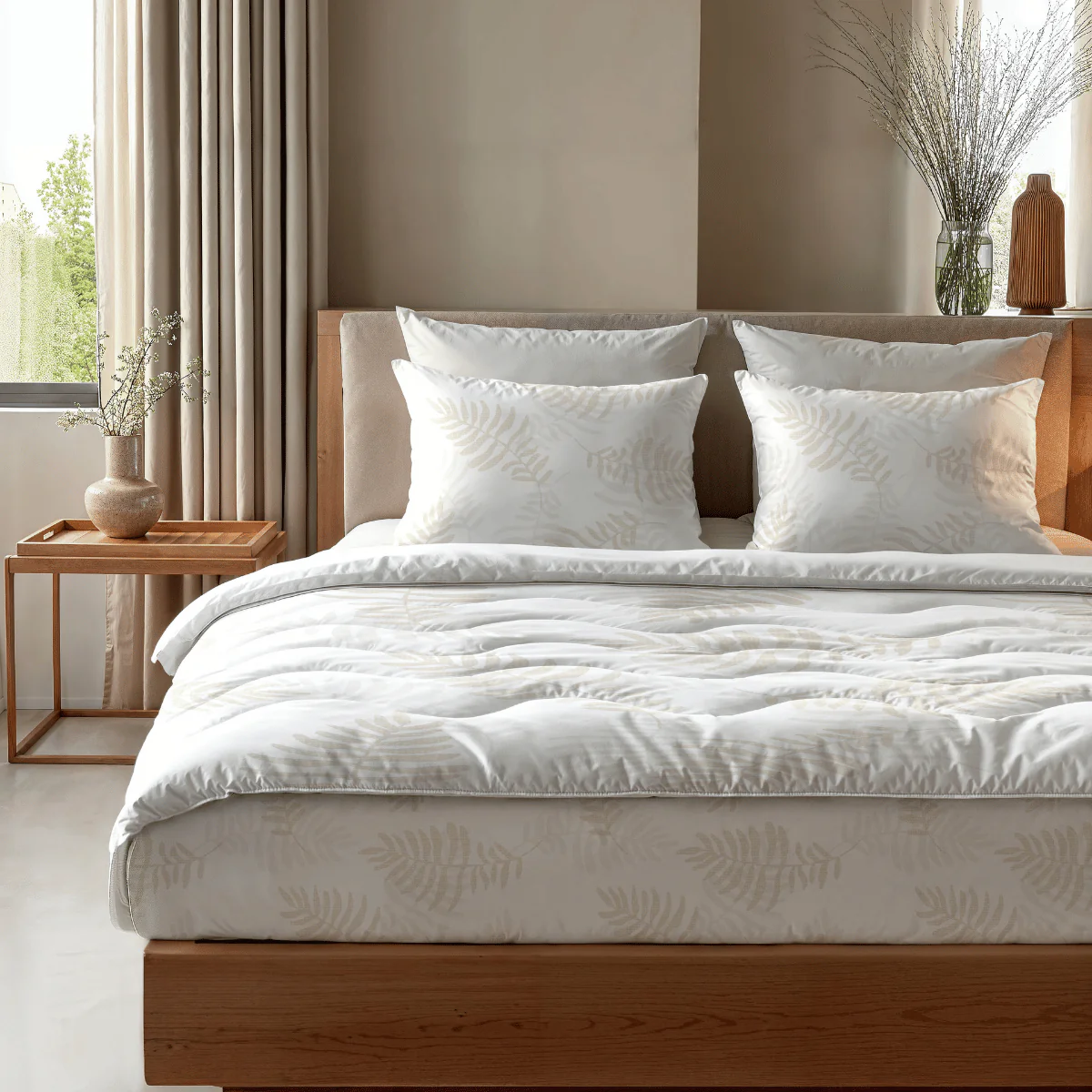 Zelesta Comfort Design Couette - Feuilles de Chêne - Image 8