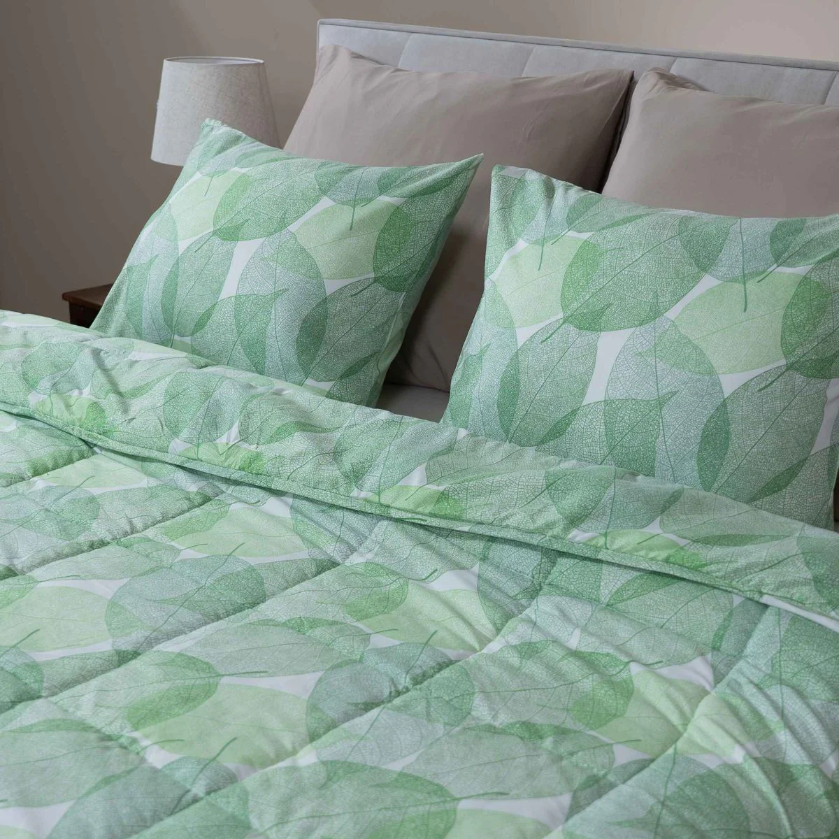 Zelesta Comfort Design Couette - Feuilles Délicates - Image 7