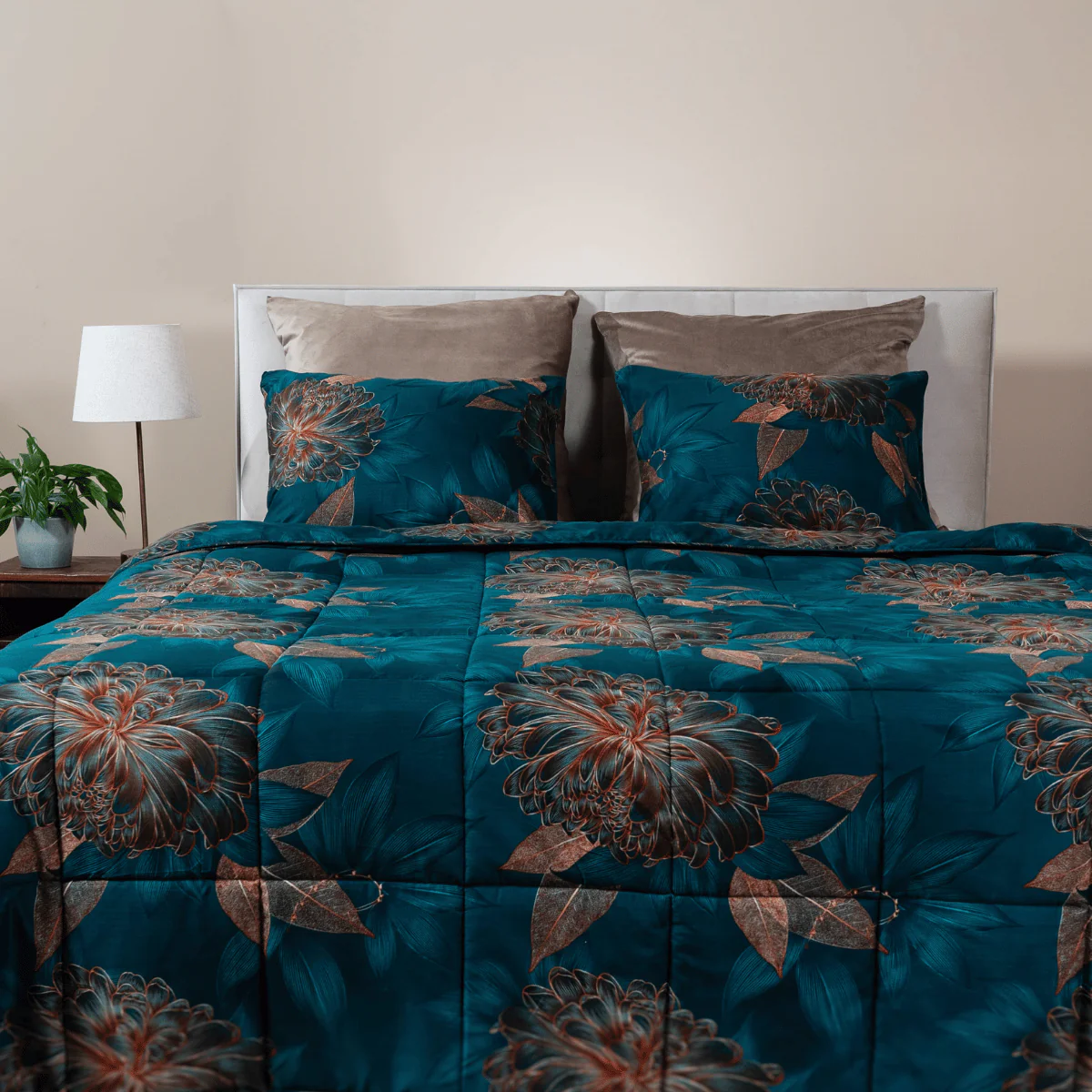 Zelesta Comfort Design Couette - Fleurs Royales - Image 2