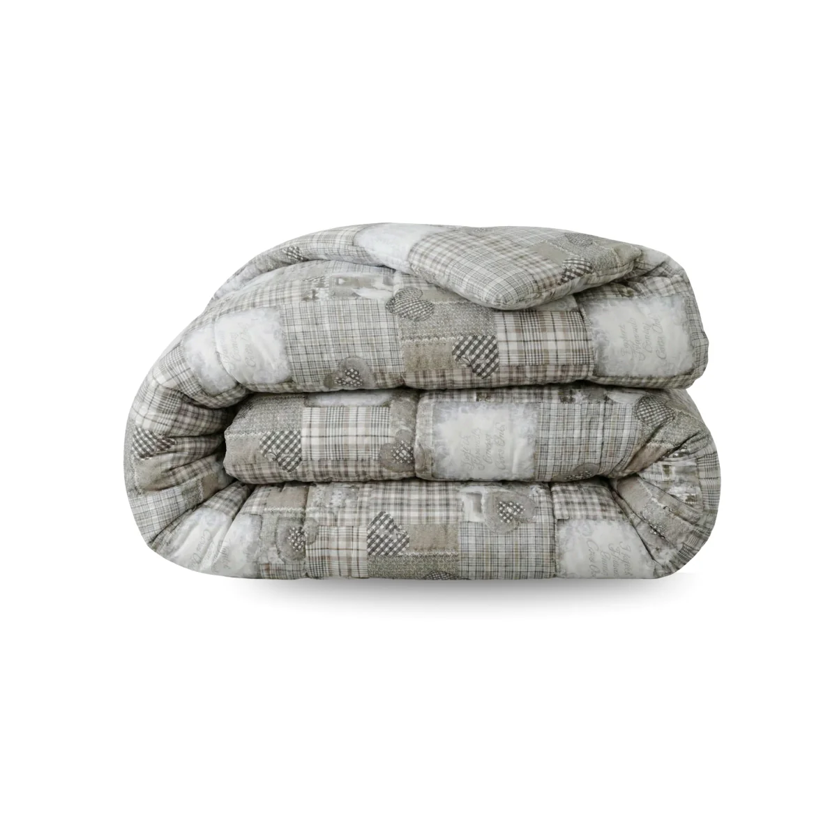 Zelesta Comfort Design Couette - Patchwork Coeurs