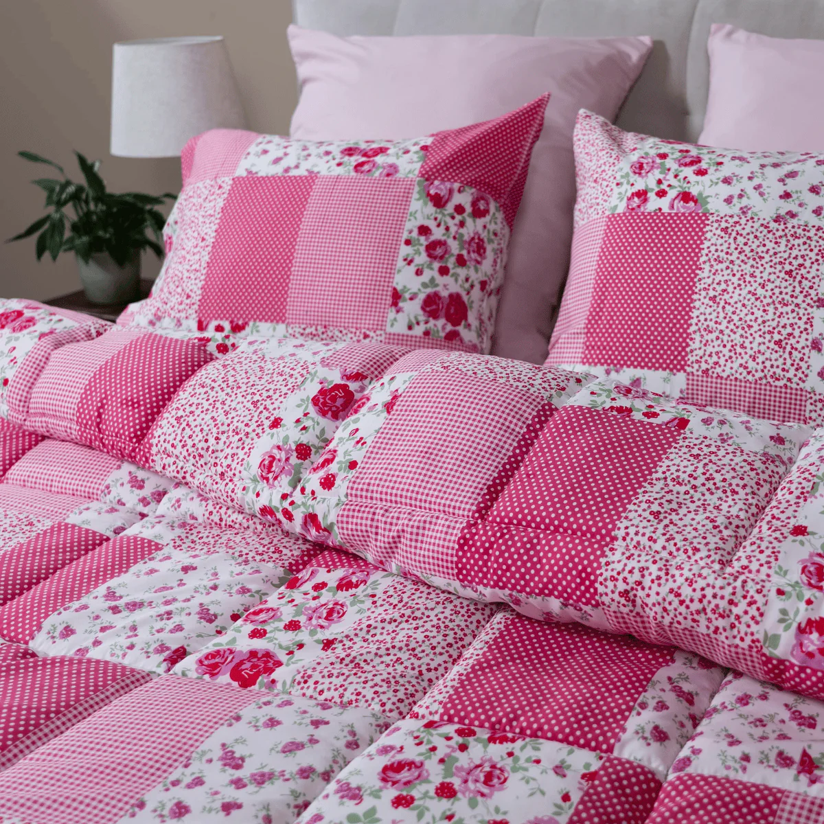 Zelesta Comfort Design Couette - Patchwork Rose - Image 7