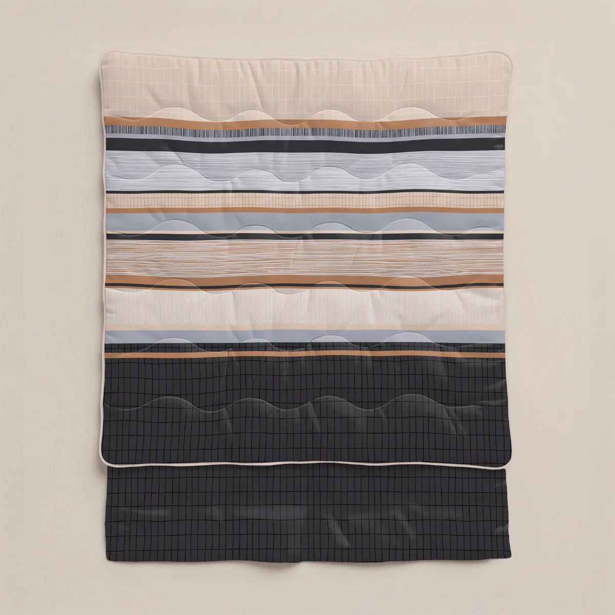 Zelesta Comfort Design Couette - Rayures Bleues - Image 10