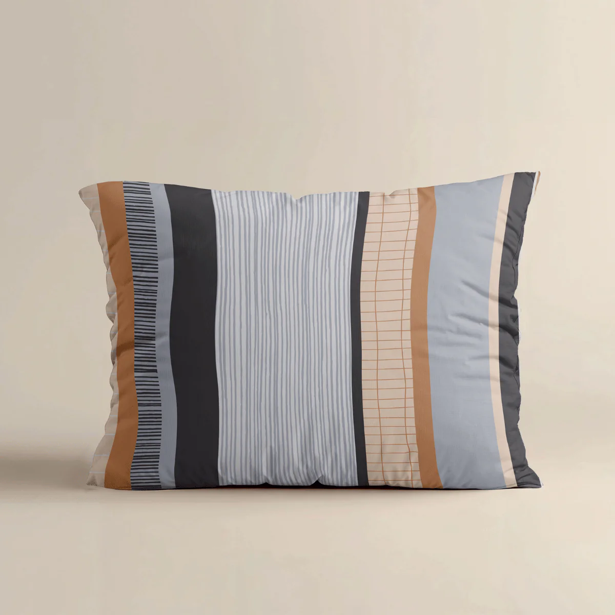 Zelesta Comfort Design Taies d'Oreiller - Set de 2 - Rayures Bleues - Image 2