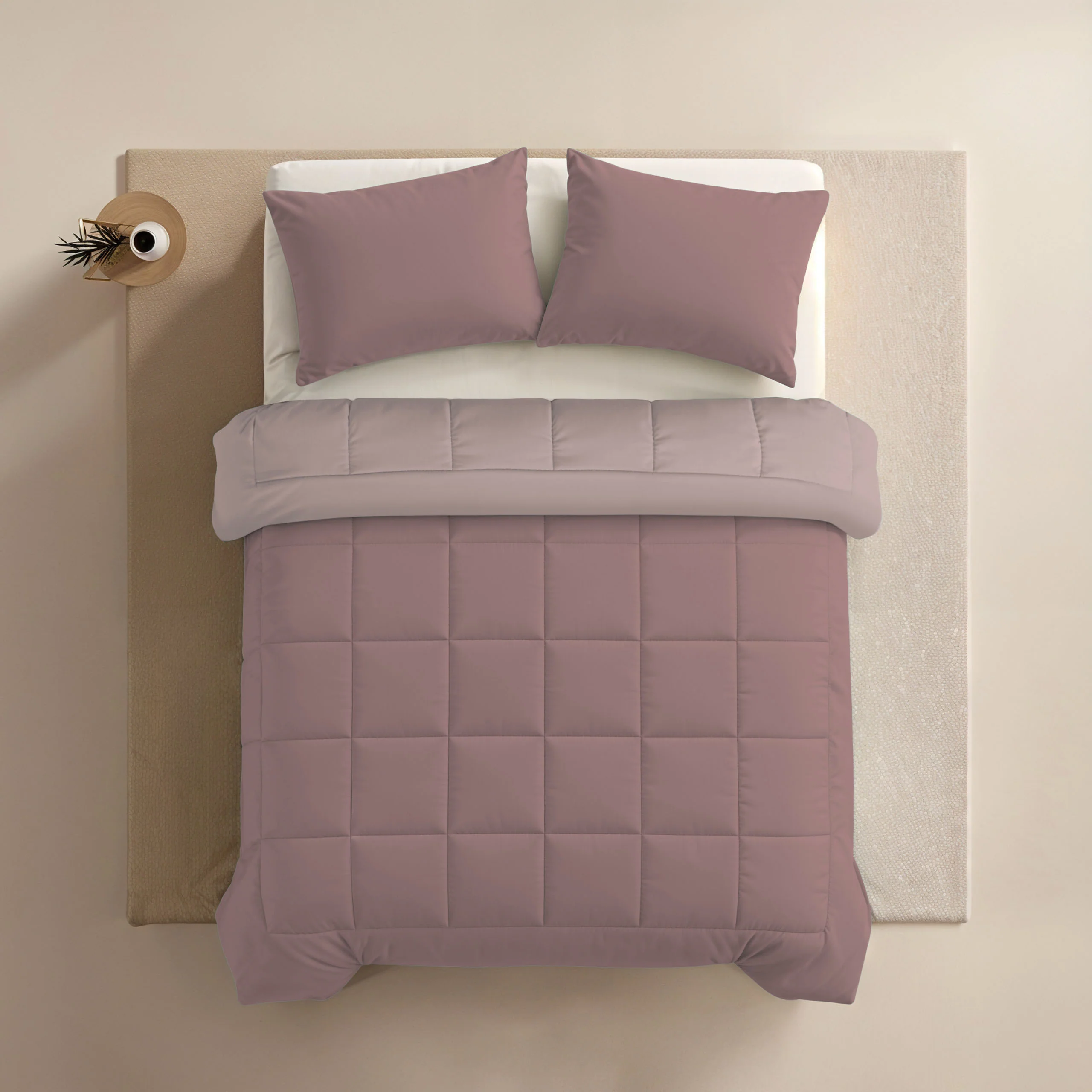 Zelesta Comfort Duo Couette Été - Rose Poudré & Rose Clair - Image 4