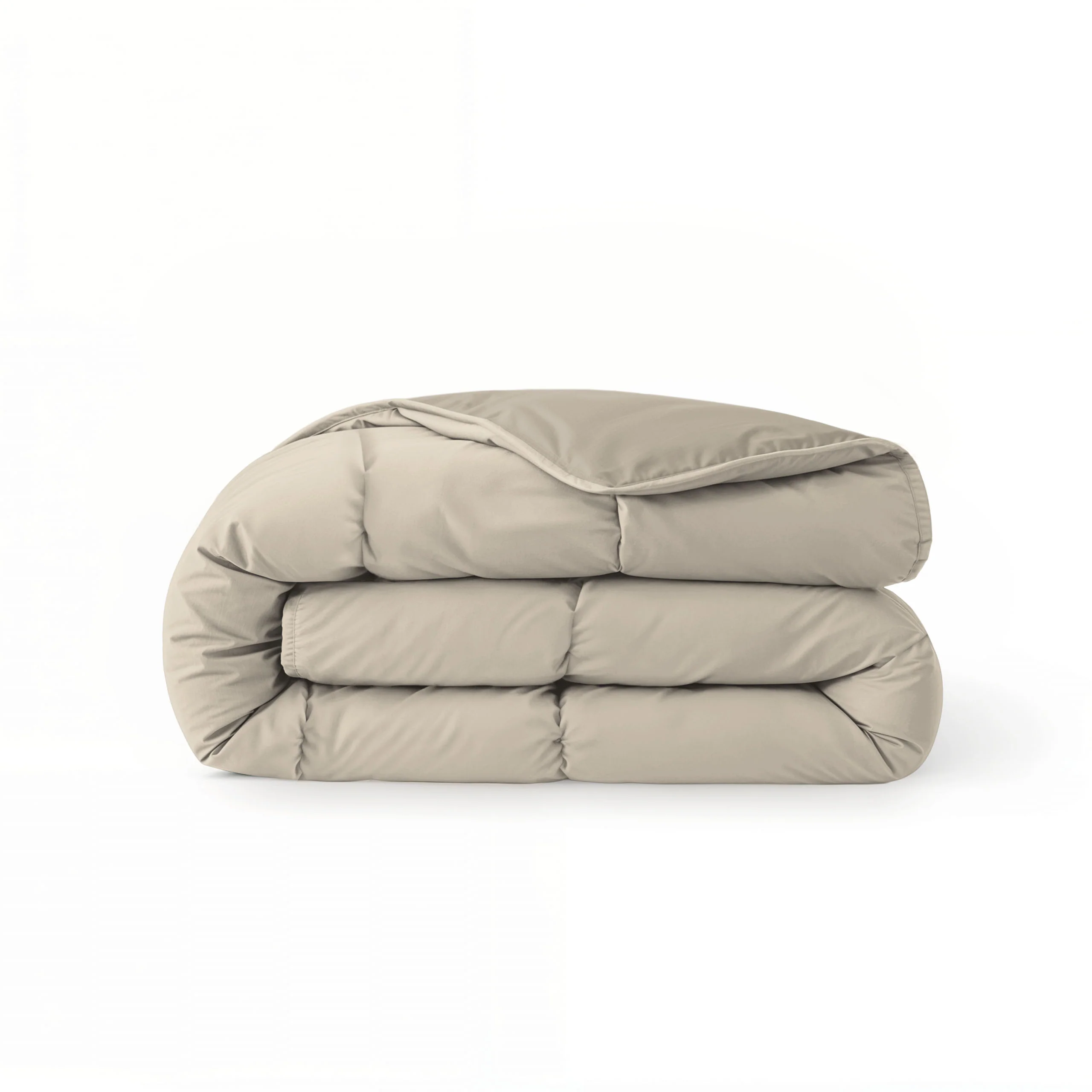 Zelesta Comfort Duo Couette Été - Taupe & Champagne
