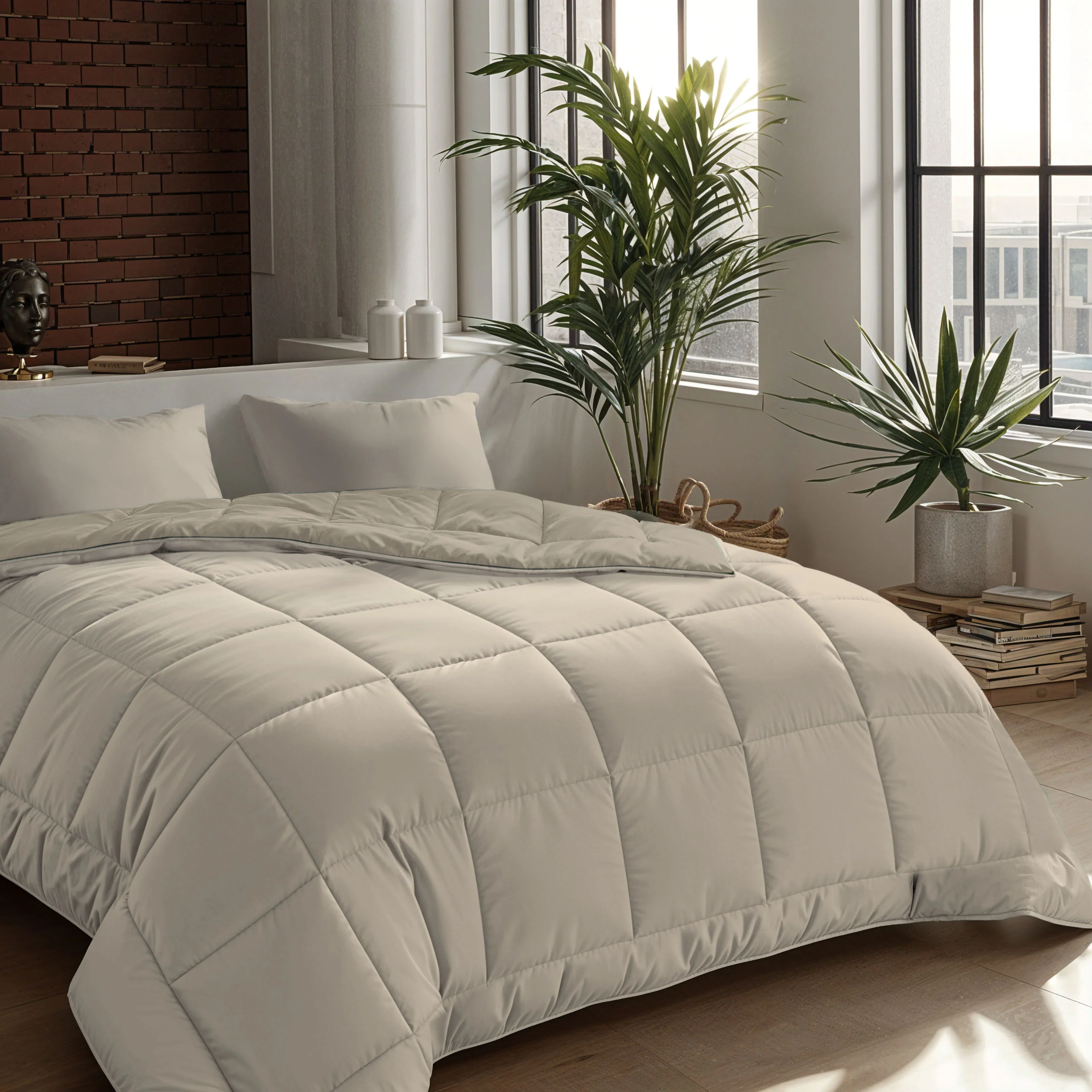 Zelesta Comfort Duo Taies d'Oreiller - Set de 2 - Champagne - Image 3