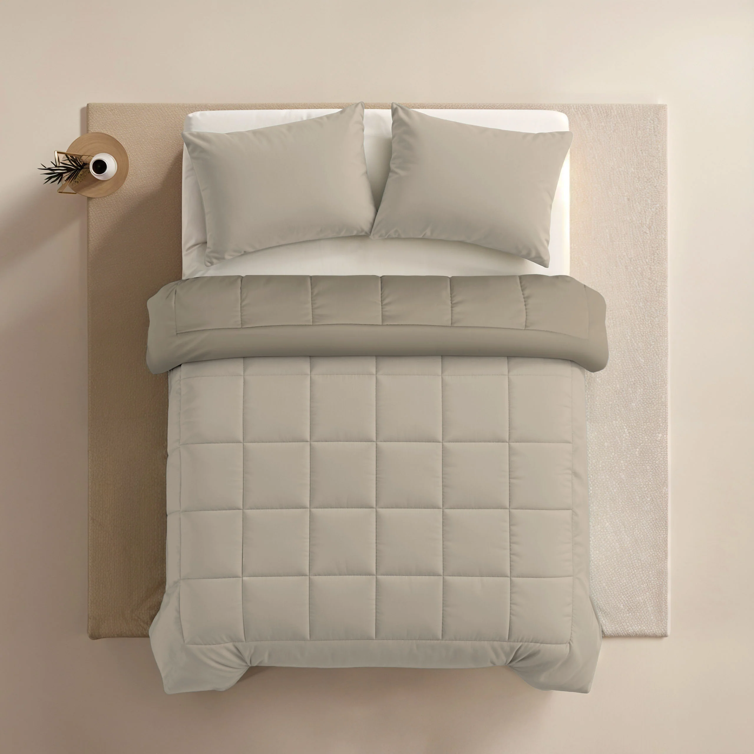 Zelesta Comfort Duo Taies d'Oreiller - Set de 2 - Champagne - Image 4