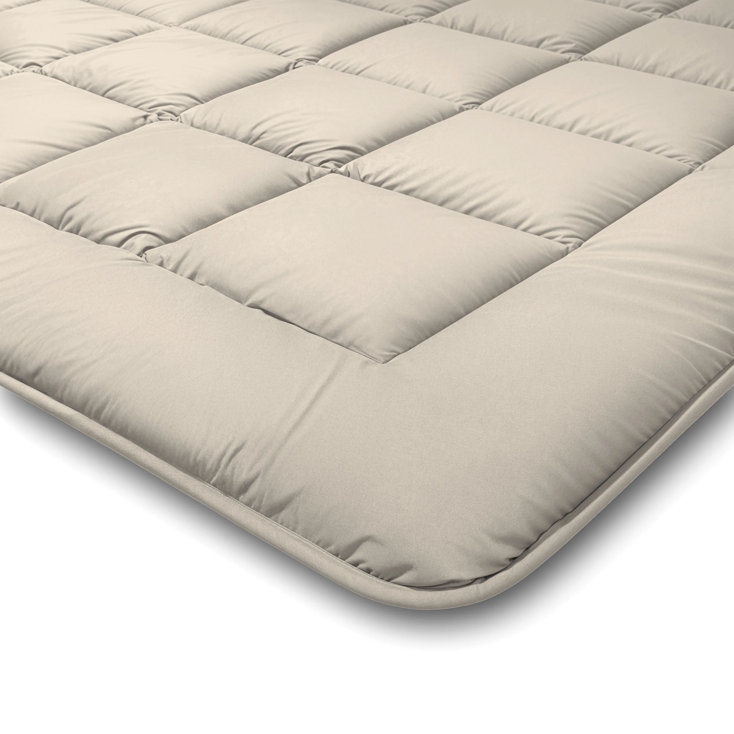 Zelesta Comfort Duo Couette Été - Taupe & Champagne - Image 6