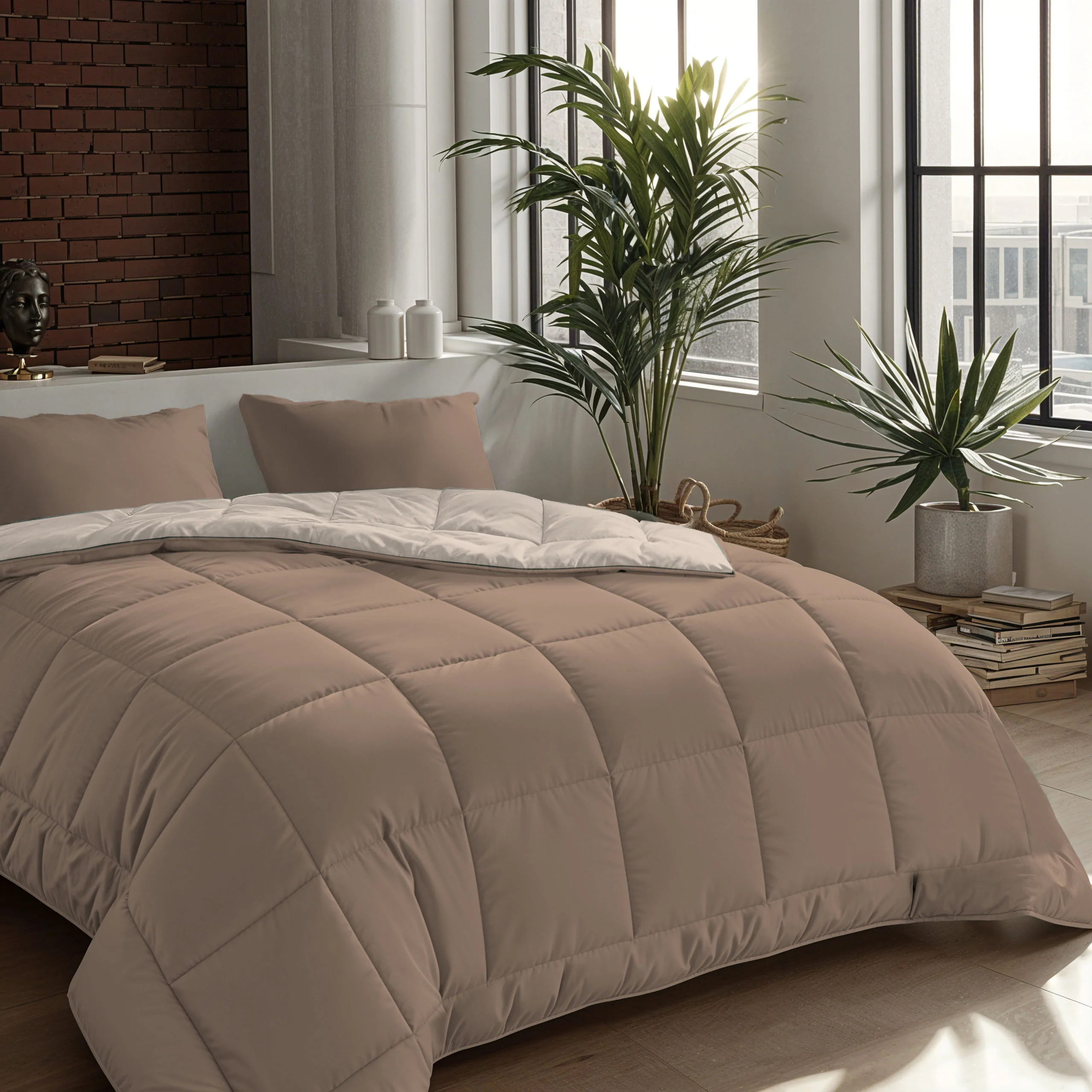 Zelesta Comfort Duo Couette - Terra & Sable - Image 2